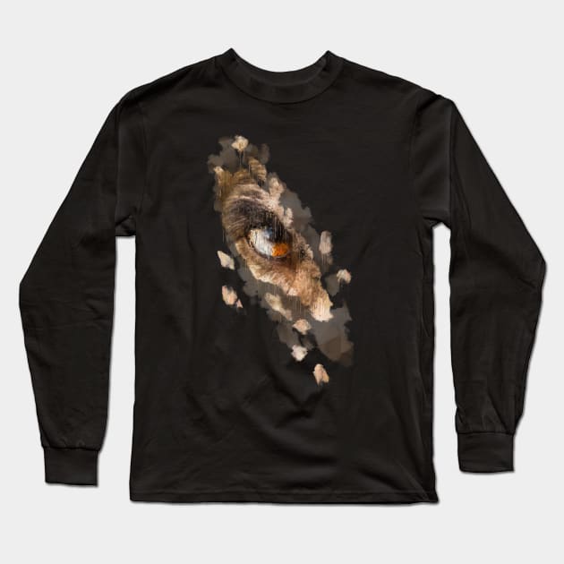 Throw me to the wolves & I'll return leading the pack Long Sleeve T-Shirt by bearded_papa